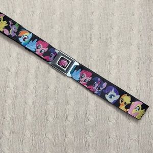 My Little Pony belt, seat belt buckle style adjust
